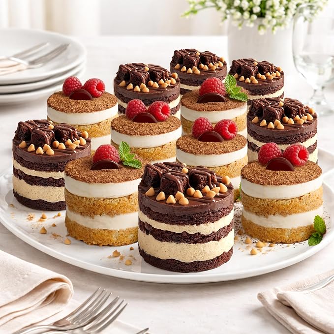 David’s Cookies Mini Cakes – Peanut Butter Chocolate & Tiramisu Flavors